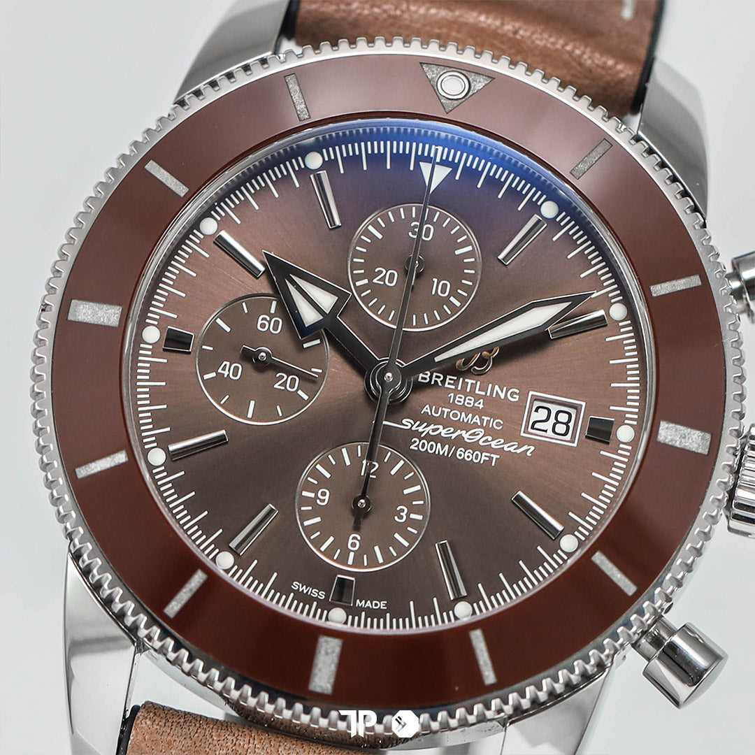 Superocean Heritage II Cronograph 46 Brown Leather (2021)