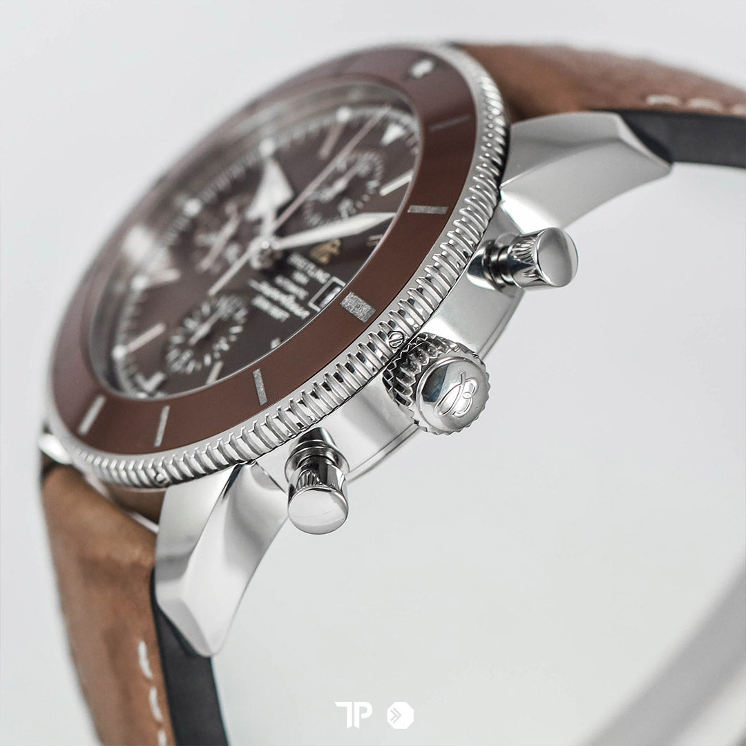 Superocean Heritage II Cronograph 46 Brown Leather (2021)