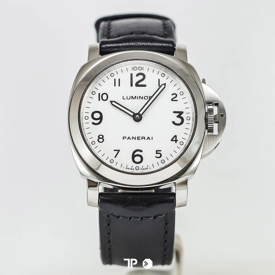 Luminor PAM114 White Dial Black Strap 44mm (2012)