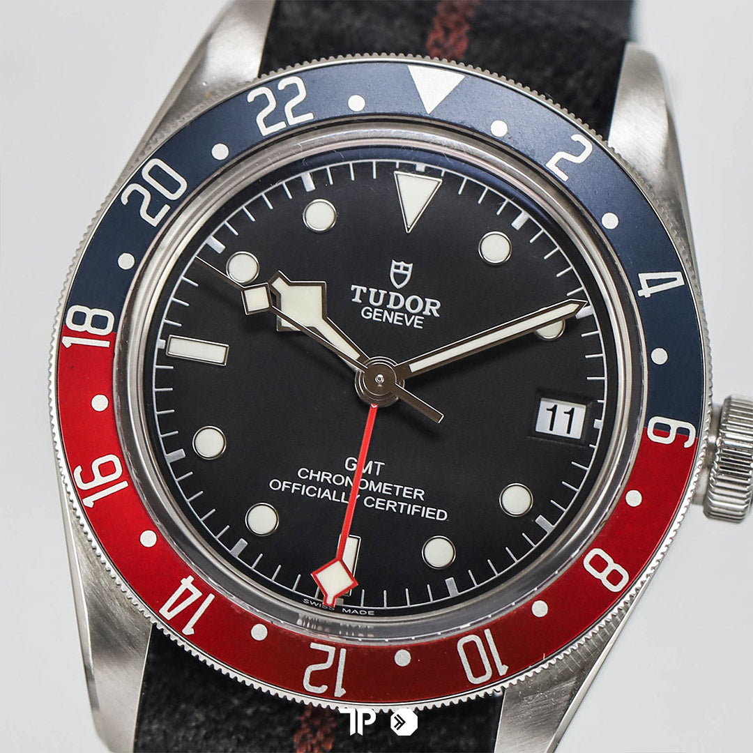 Blackbay GMT Pepsi Nylon Black Strap 41mm (2018)