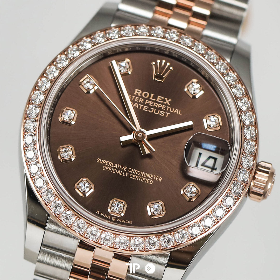 Datejust 31 Two Tone Rose Gold RBR Choco Diamond NEW(2026)