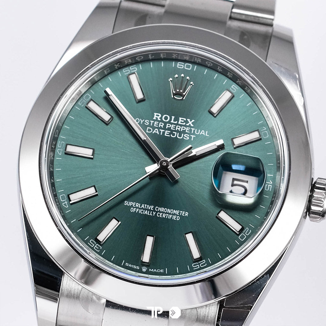 Datejust 41 Mint Green Dome Bezel Oyster NEW (2026)