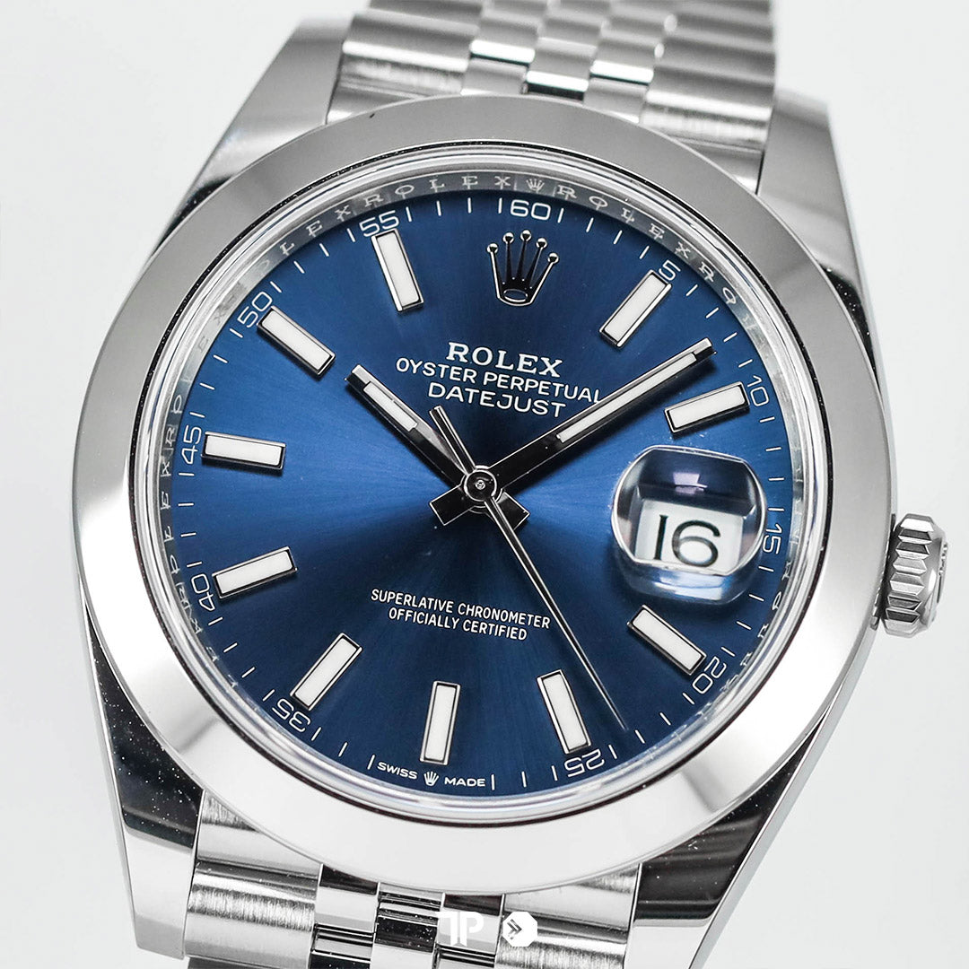 Datejust 41 Blue Dial Dome Bezel Jubilee NEW(2026)