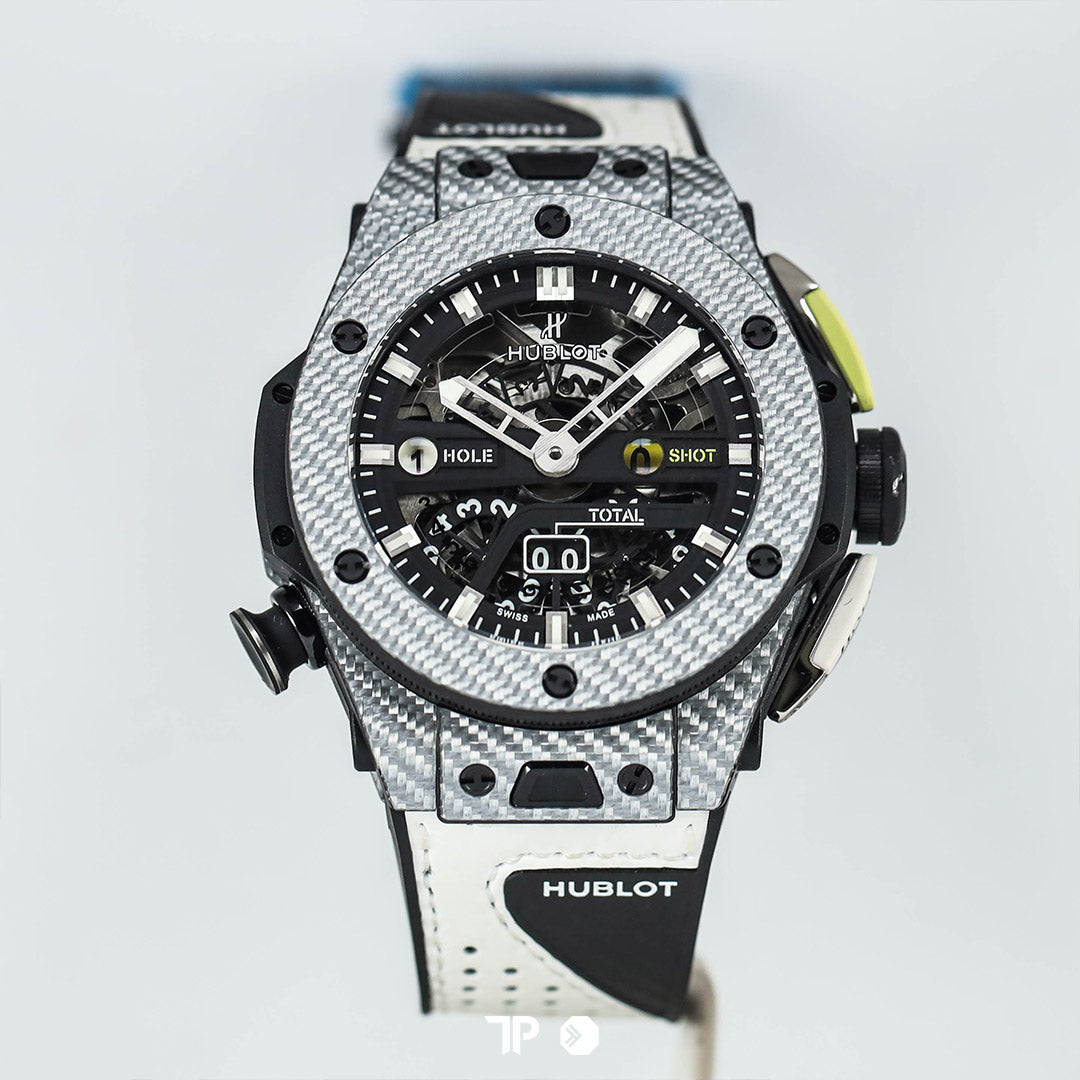Big Bang White 'Golf Carbon' 45mm (UNDATED)