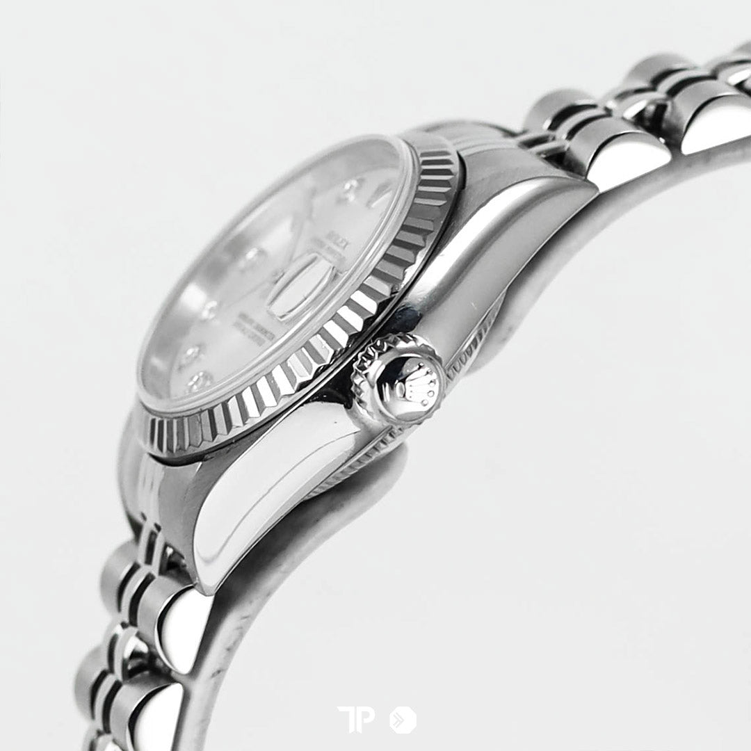 Datejust 26 Silver Diamond Index Jubilee