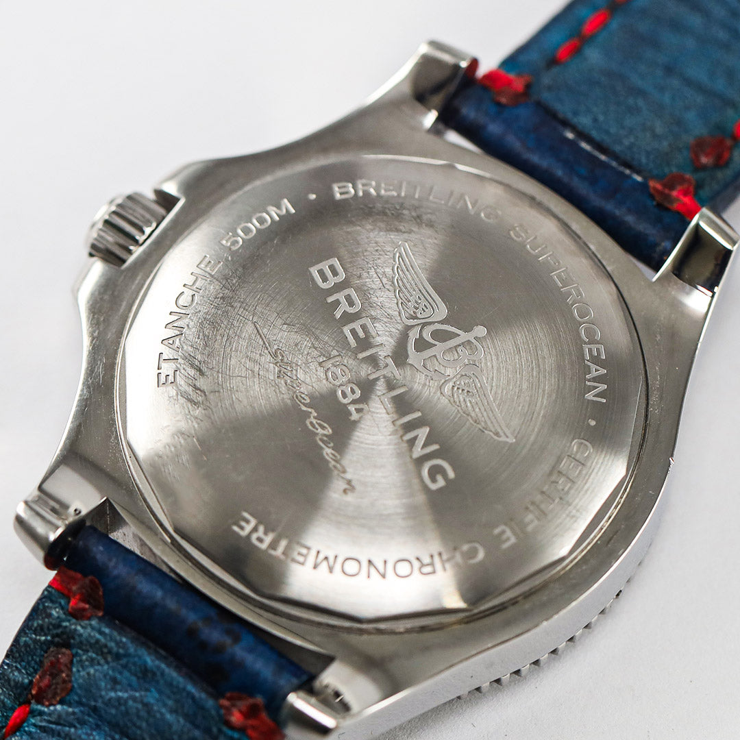 Superocean Automatic 42 White Dial Blue Bezel (2021)