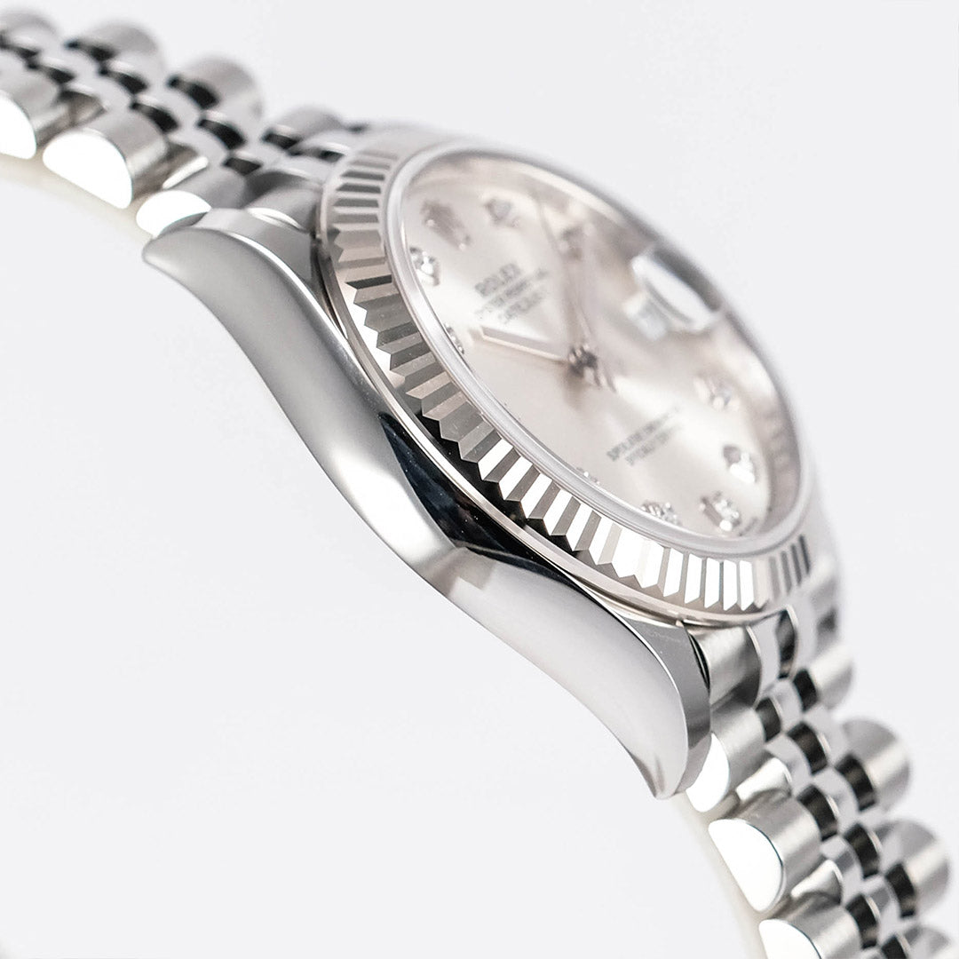 Datejust 31 Silver Dial Diamond Index LIKENEW(2026)