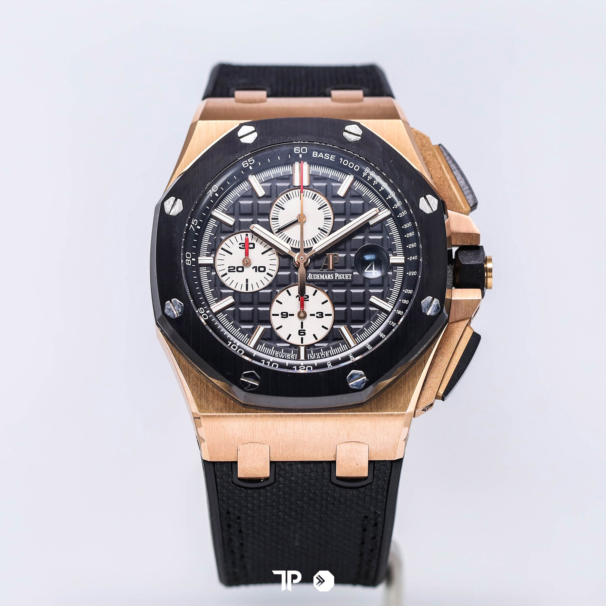 Royal Oak Offshore Chronograph Rosegold Black Dial Rubber 44mm (2015)