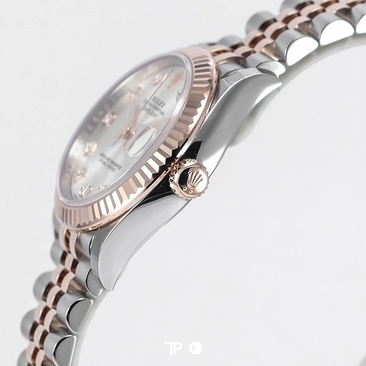 Datejust 31 Two Tone Rose Gold Silver Dial Diamond Index Fluted Bezel Jubilee NEW (2026)