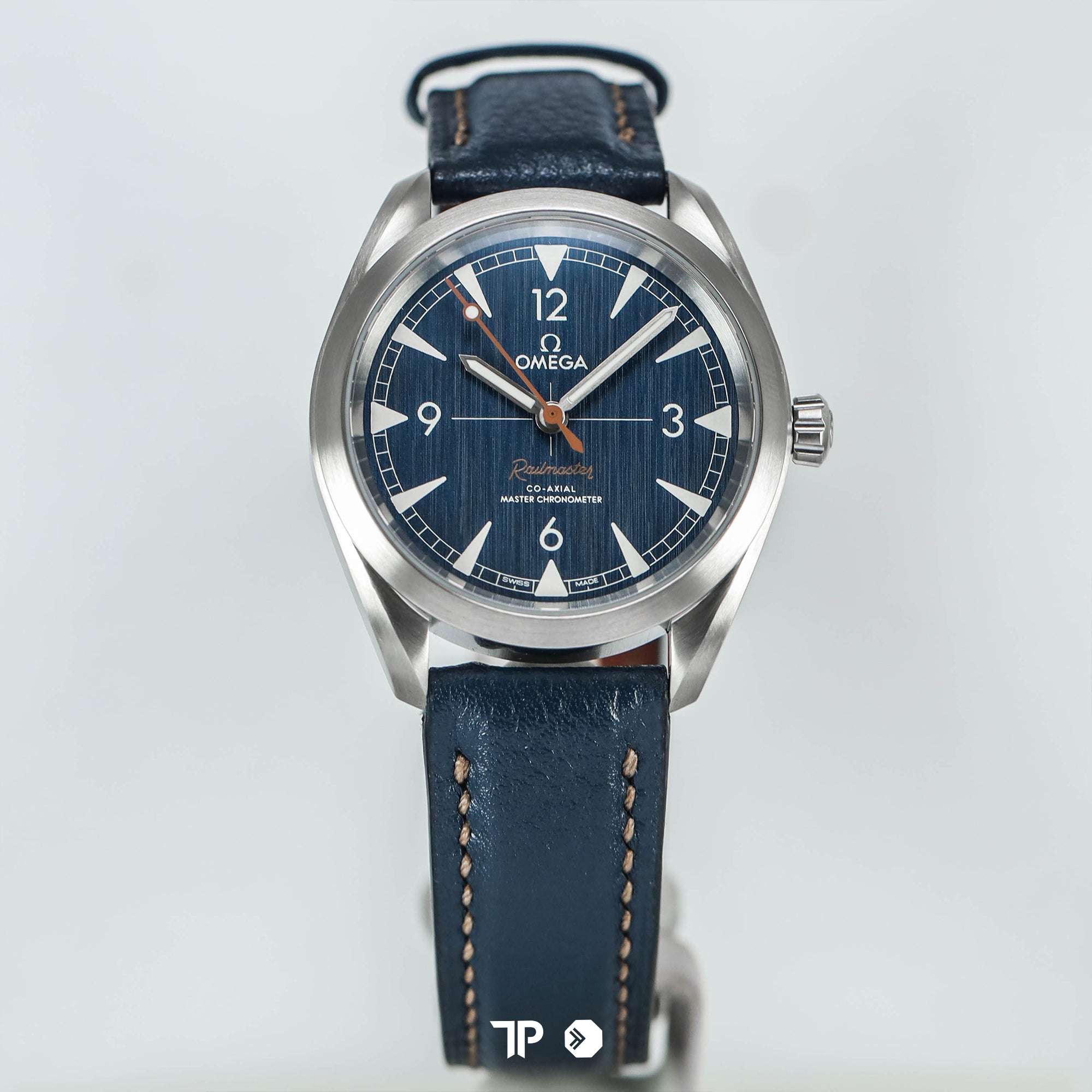 Seamaster Railmaster Blue Denim Strap 40mm (2023)