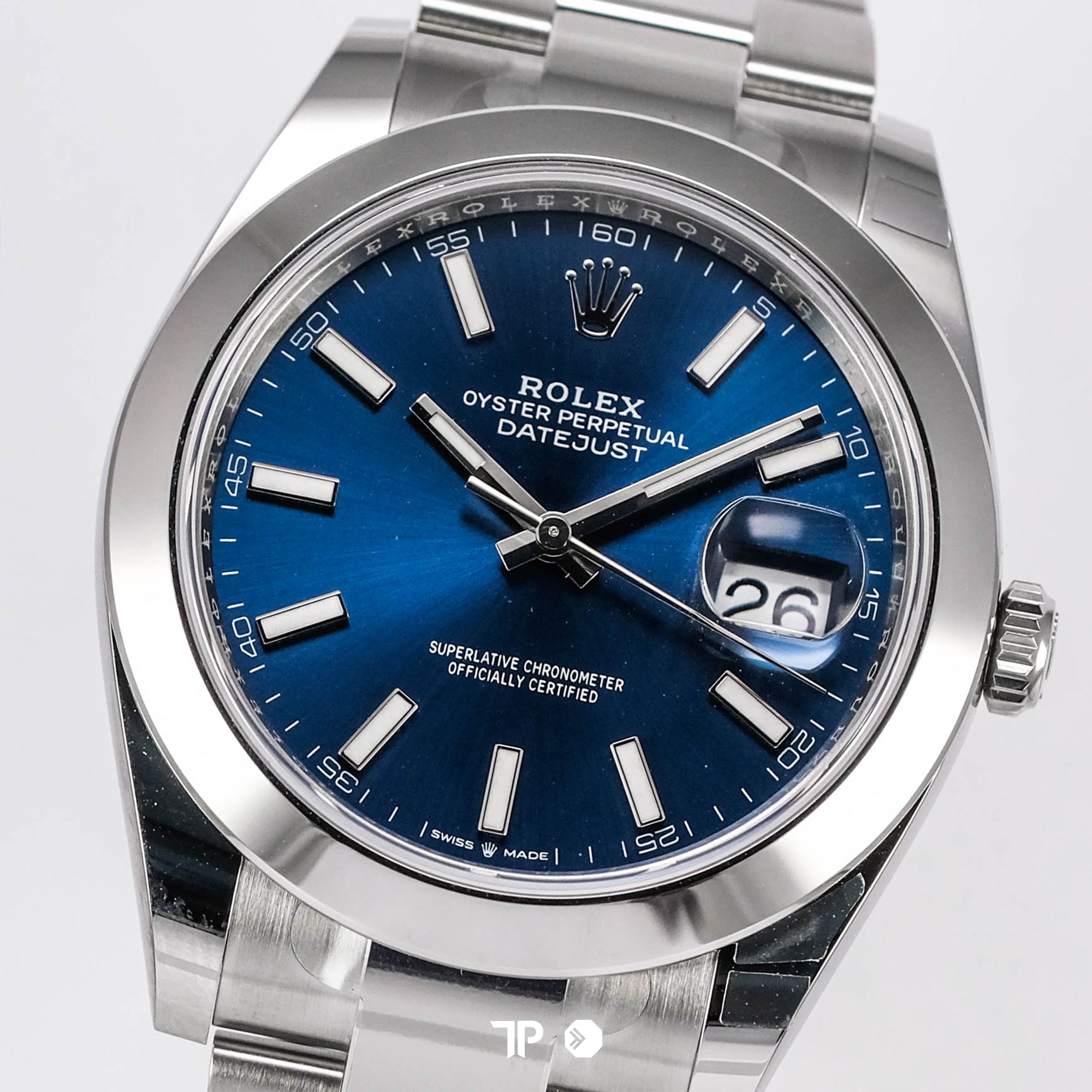 Datejust 41 Blue Dial Dome Bezel Oyster NEW(2026)