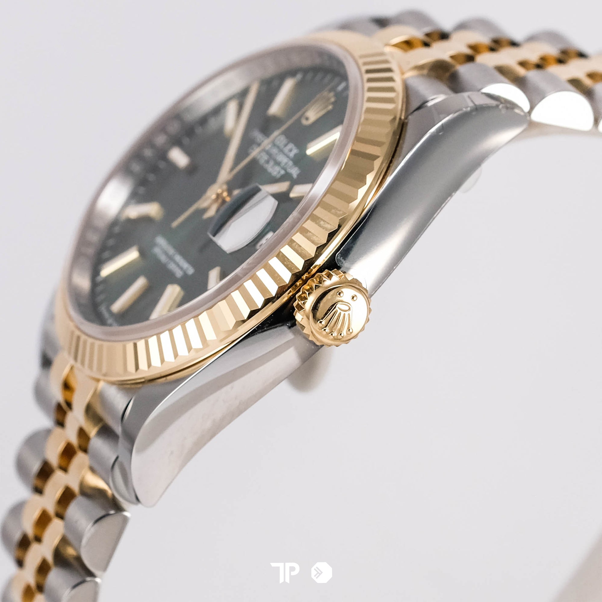 Datejust 36 Twotone Yellow Gold Green Dial NEW (2026)