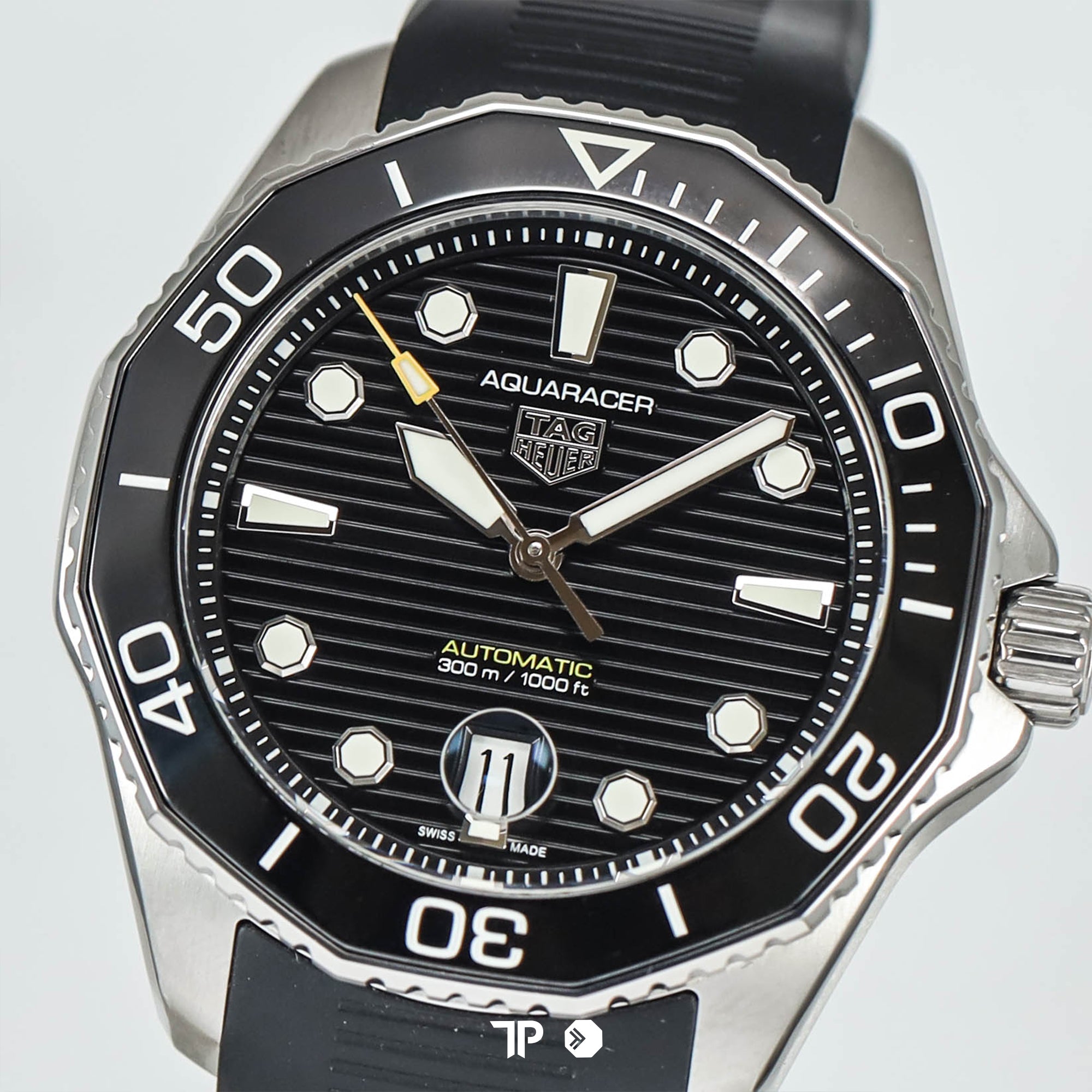 Aquaracer 300m Black Rubber 43mm (2023)
