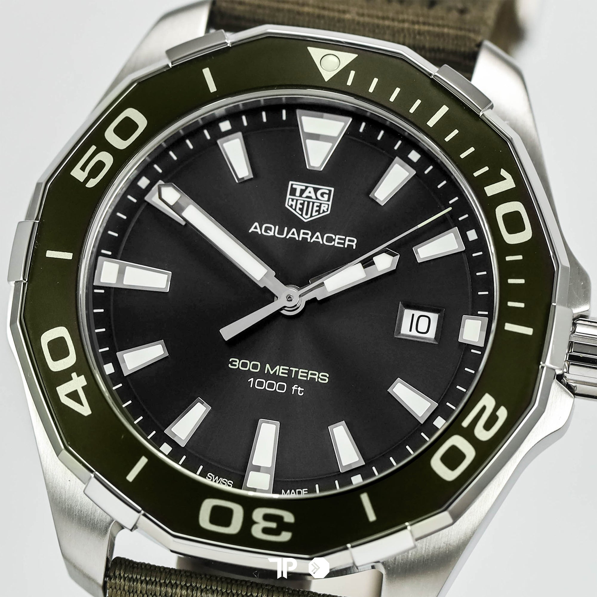 Aquaracer 300M Grey Sunray Dial Quartz 43mm (2021)