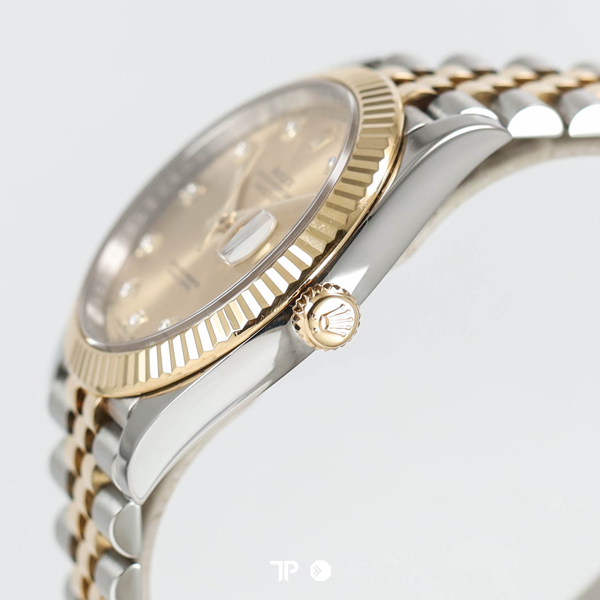 Datejust 41 Two Tone Yellow Gold Champagne Diamond Index (2017)