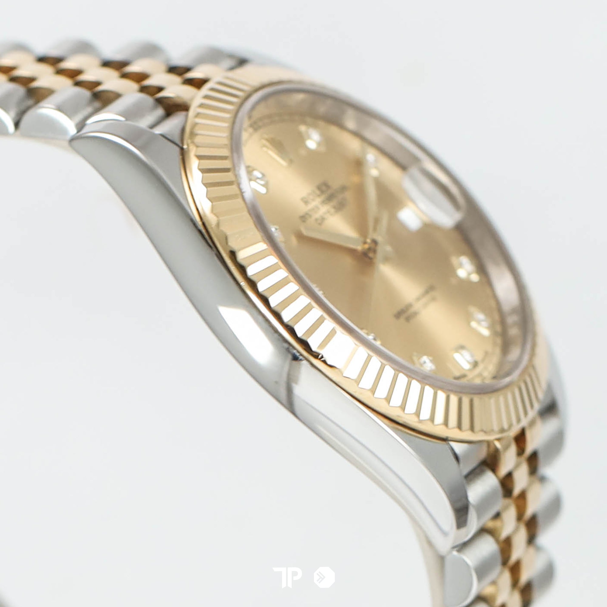 Datejust 41 Two Tone Yellow Gold Champagne Diamond Index (2017)