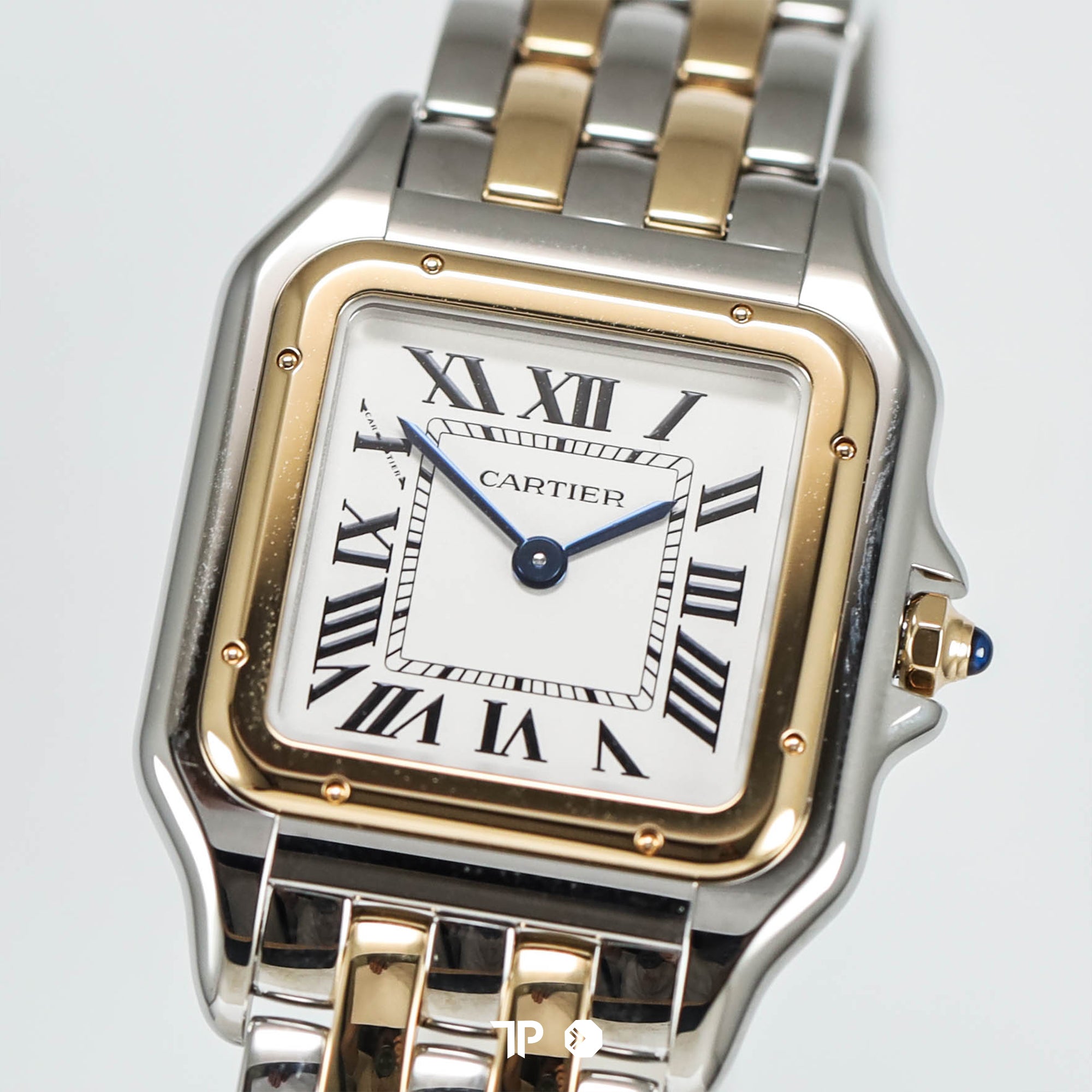 Panthere Medium Quartz Two Tone Yellow Gold Silver Dial NEW(2026)