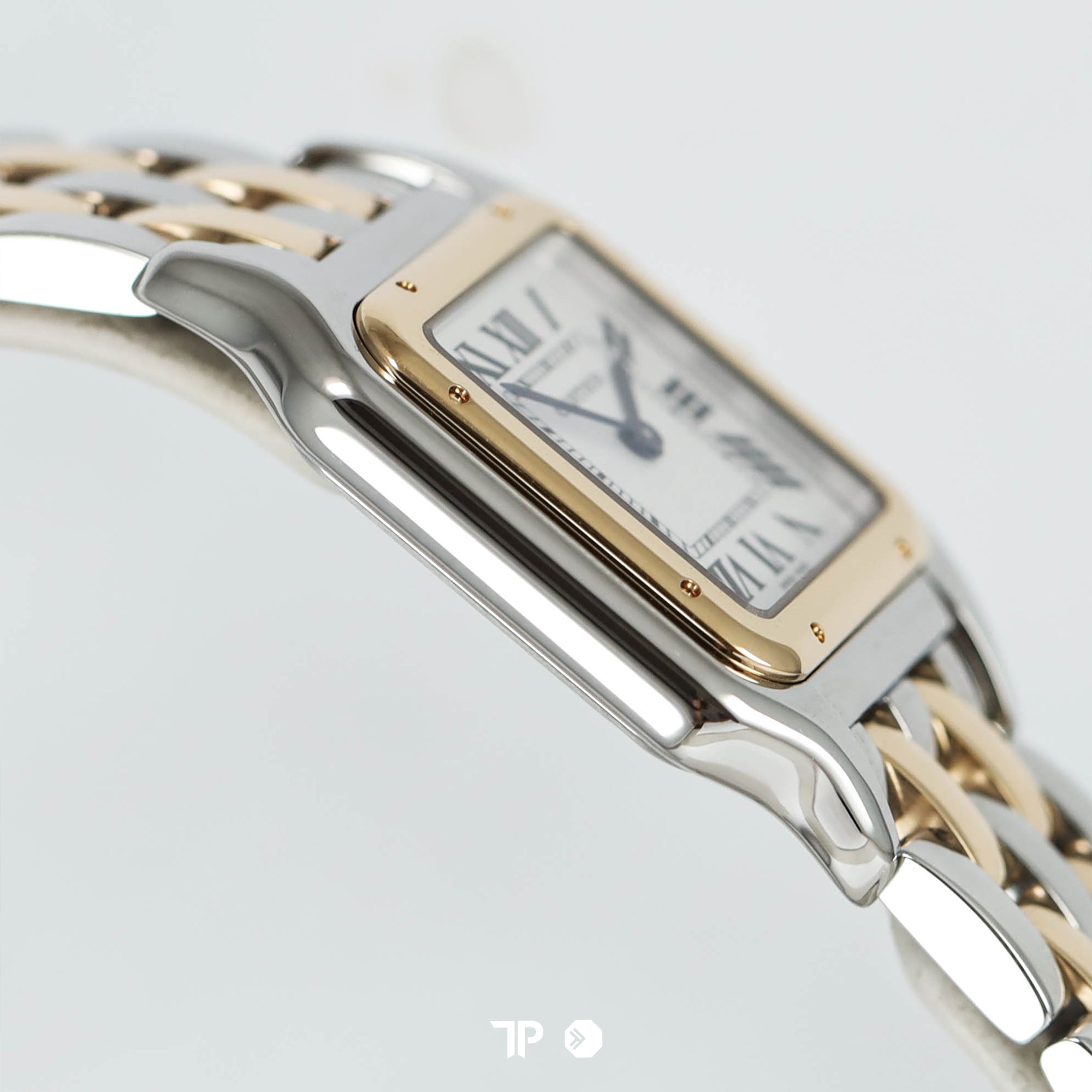 Panthere Medium Quartz Two Tone Yellow Gold Silver Dial NEW(2026)