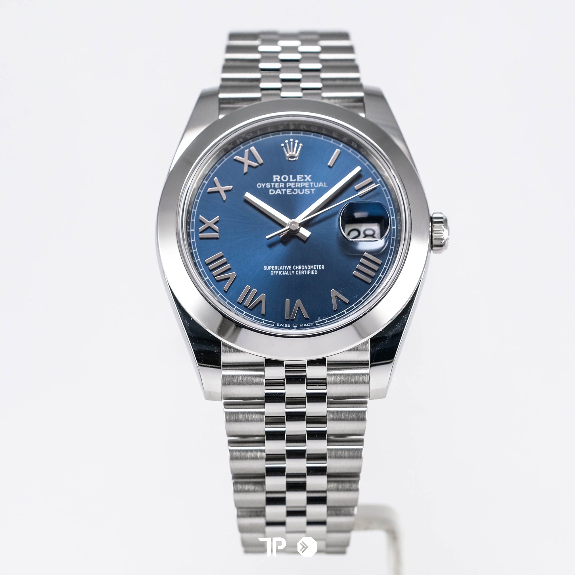 Datejust 41 Blue Smooth Bezel Jubilee NEW(2026)