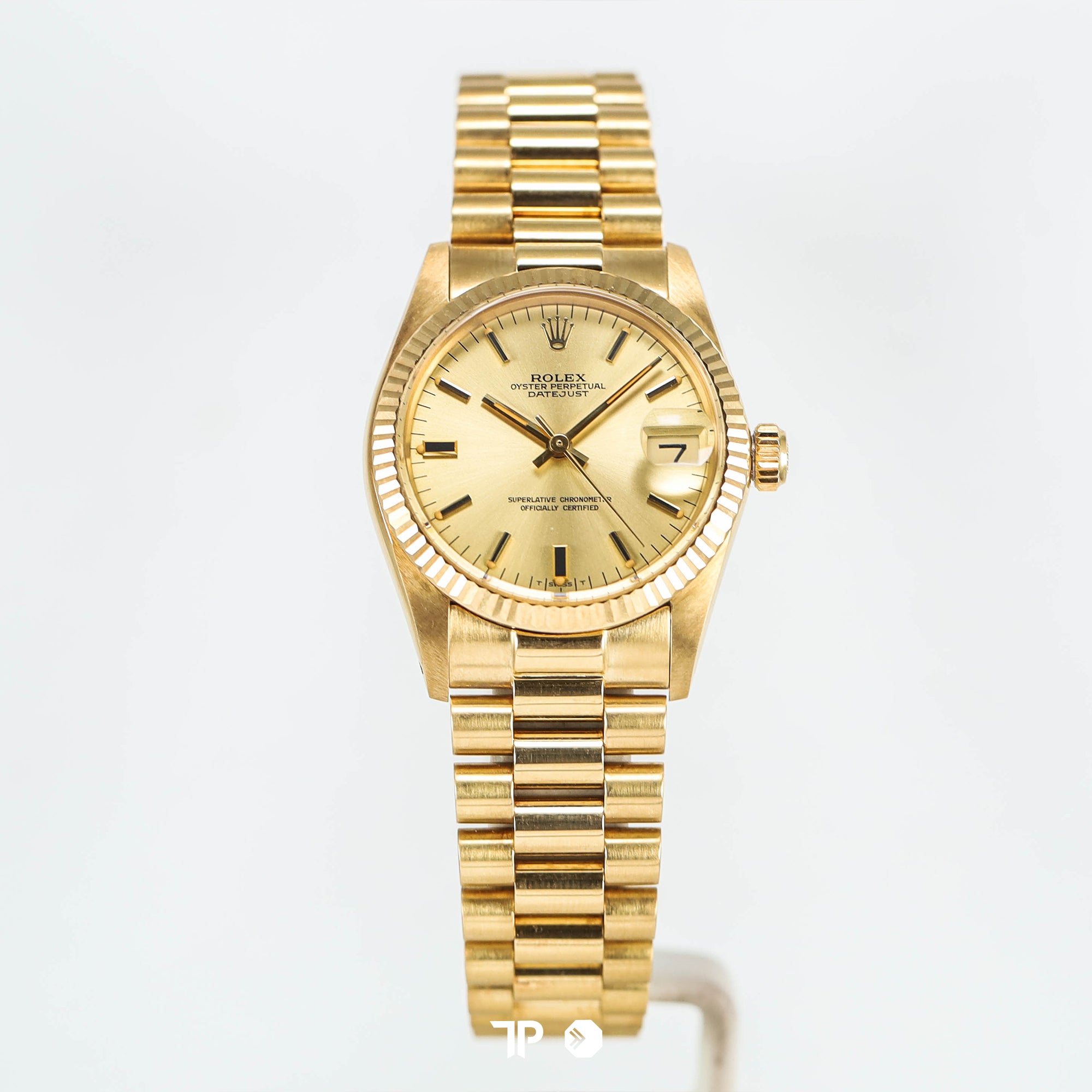 Datejust 31 Champagne All Gold