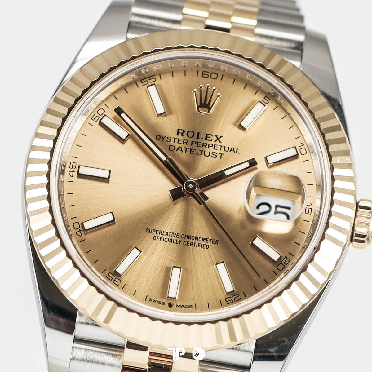 Datejust 41 Two Tone Yellow Gold Champagne (2024)