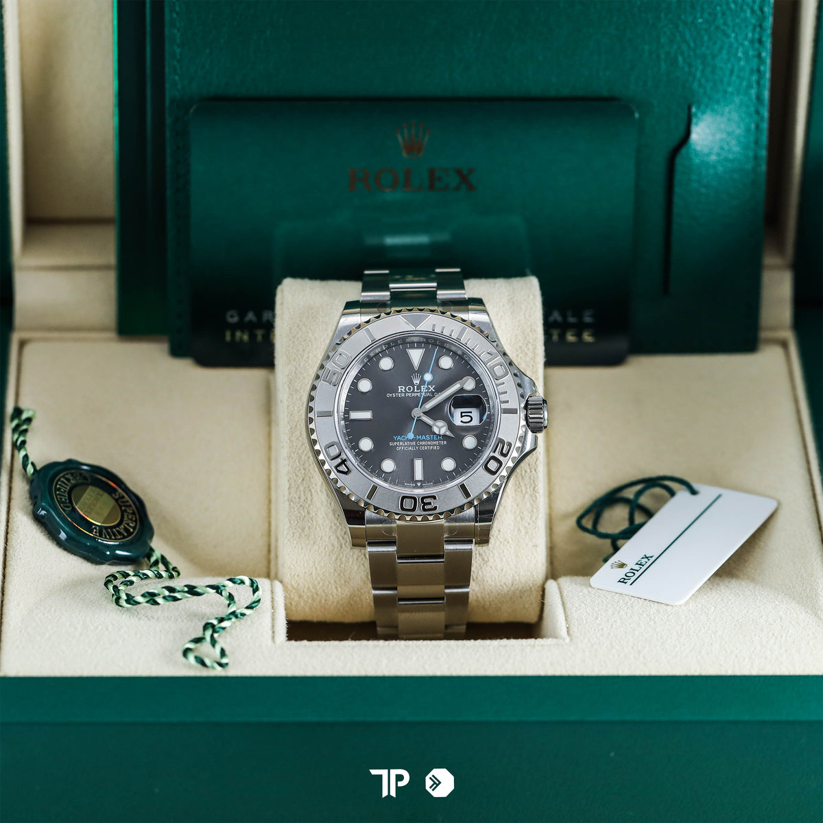 Yacht Master Platinum Bezel Rhodium Dial (2021)