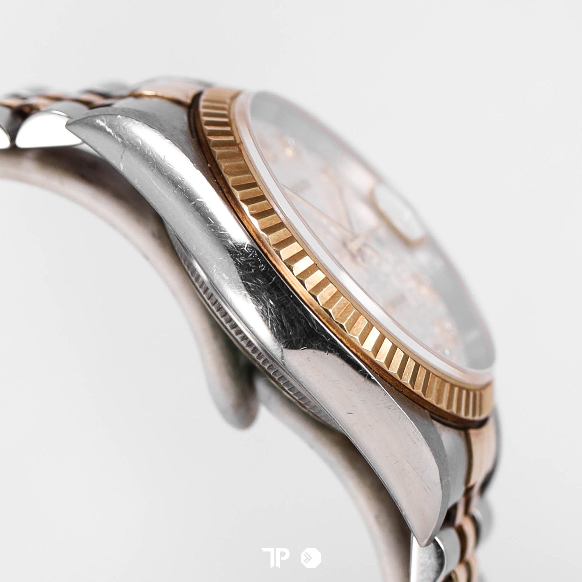 Datejust 36 Two Tone Yellow Gold Silver Computerized Diamond Dial (2003)