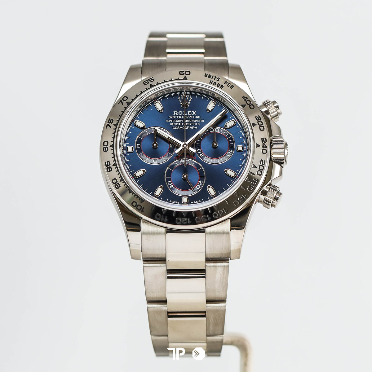 Daytona John Mayer White Gold Blue Dial Oyster 40mm (2019)