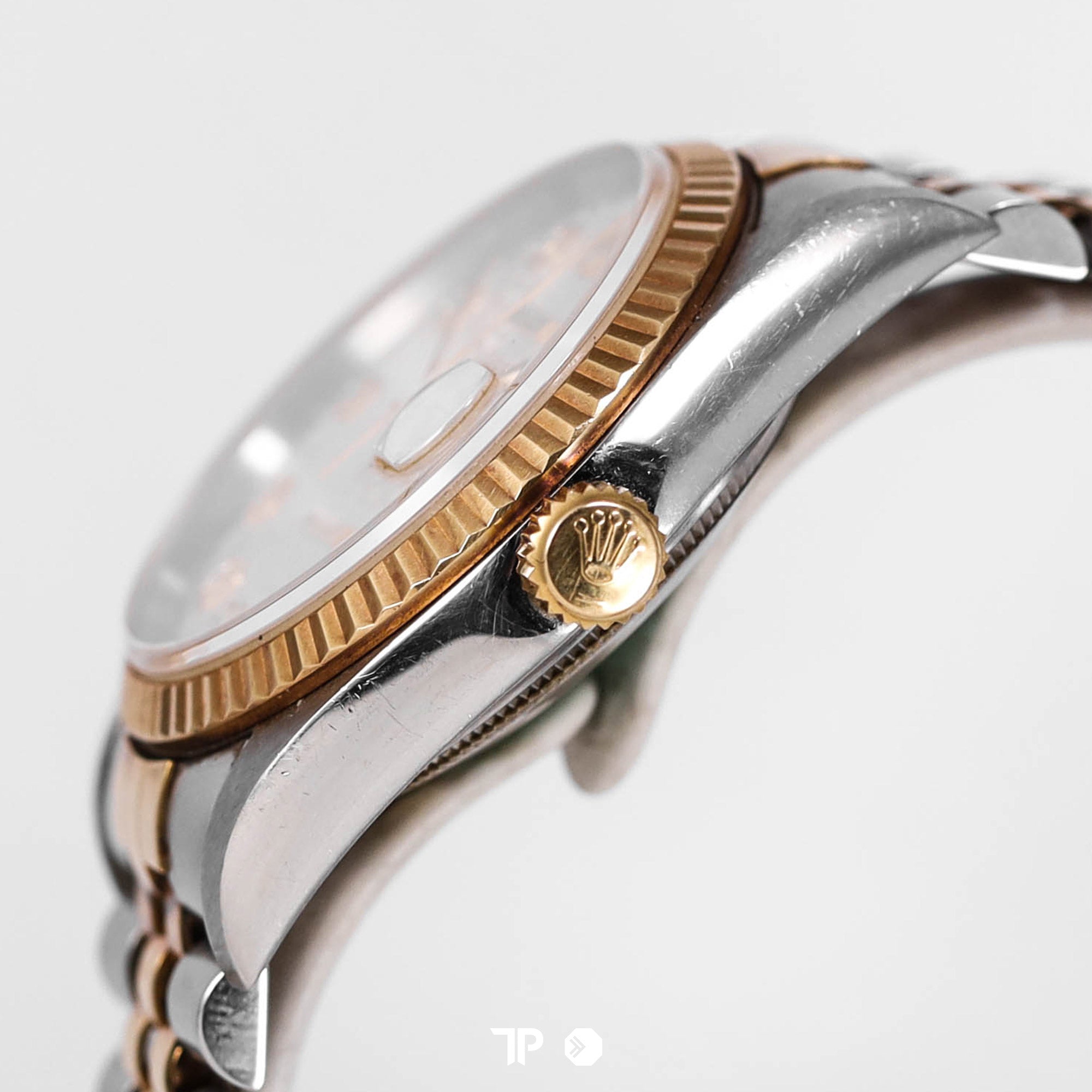 Datejust 36 Two Tone Yellow Gold Silver Computerized Diamond Dial (2003)