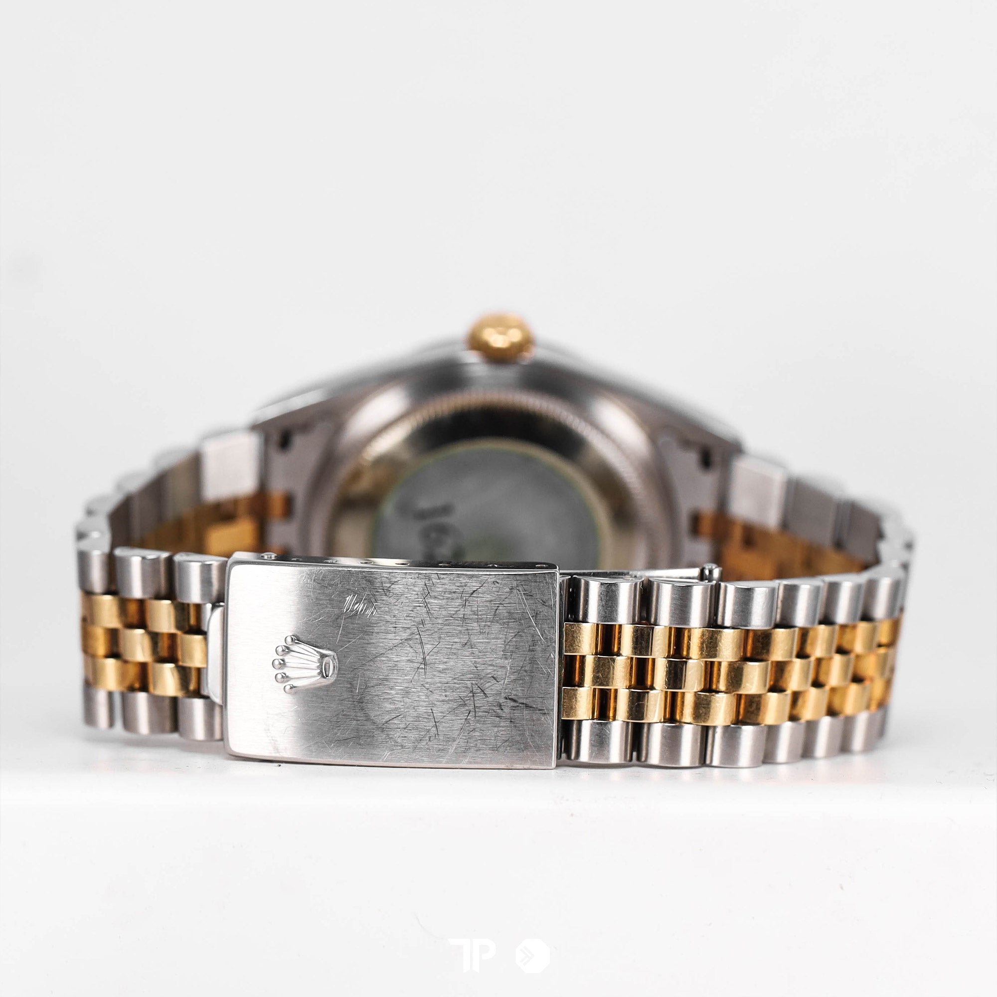 Datejust 36 Two Tone Yellow Gold Silver Computerized Diamond Dial (2003)
