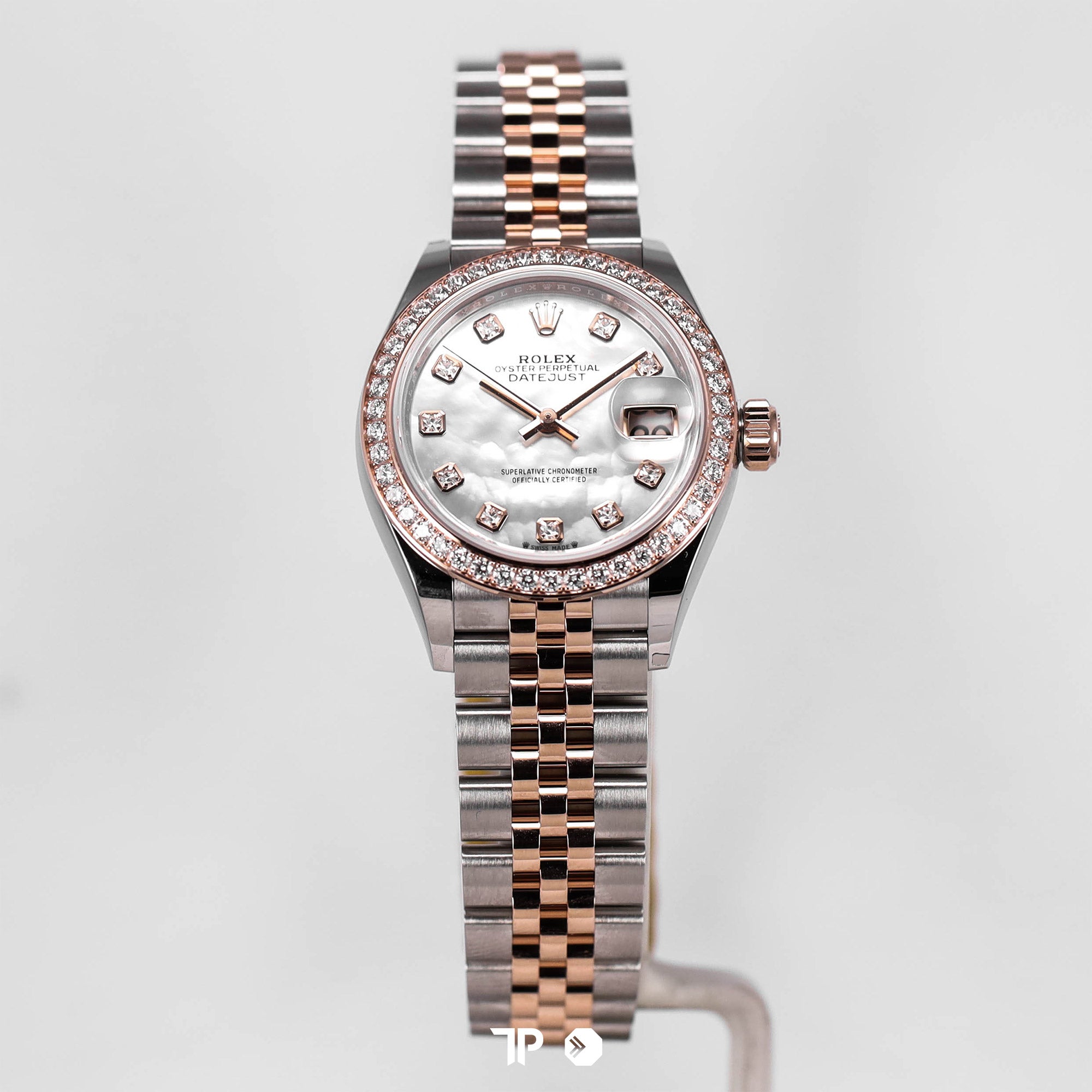 Datejust 28 Two Tone Rosegold MOP Dial RBR NEW(2025)