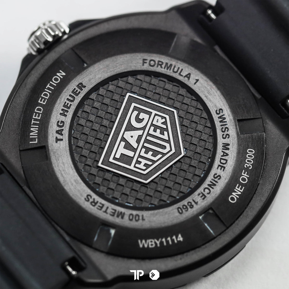 Formula 1 Solargraph Black Red DLC Rubber 38mm (2025)