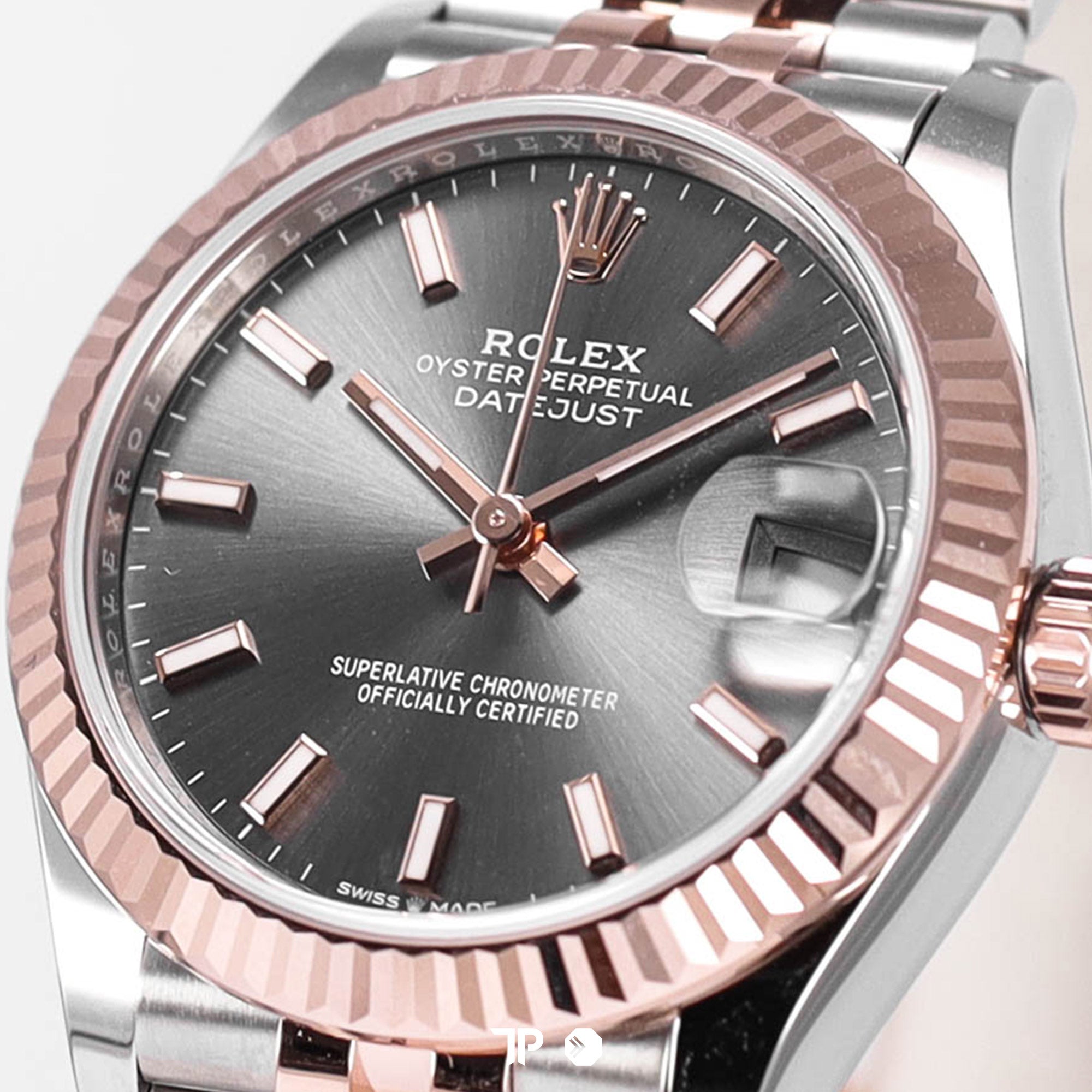 Datejust 31 Rhodium Two Tone Rose Gold Jubilee NEW (2025)
