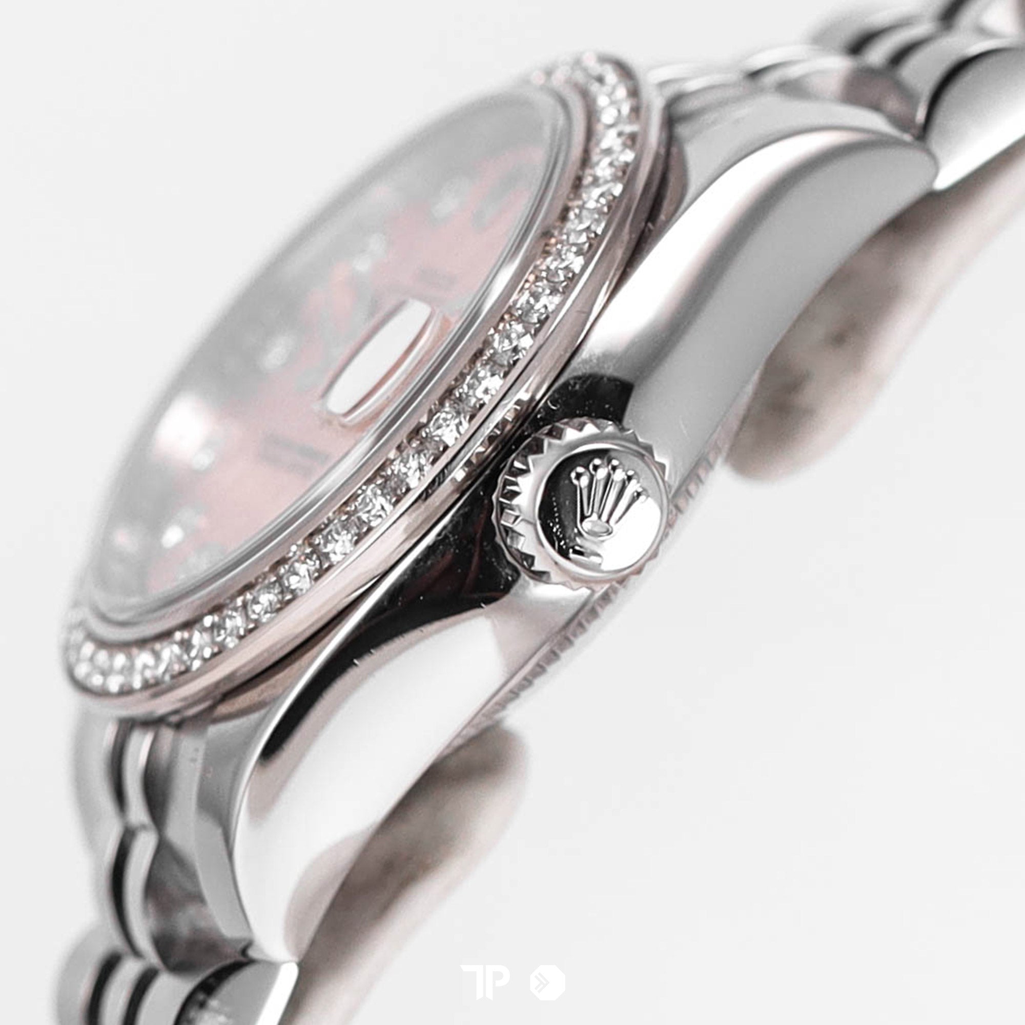 Datejust 26 Crystal Gold Pink Diamond Bezel & Index (2013)