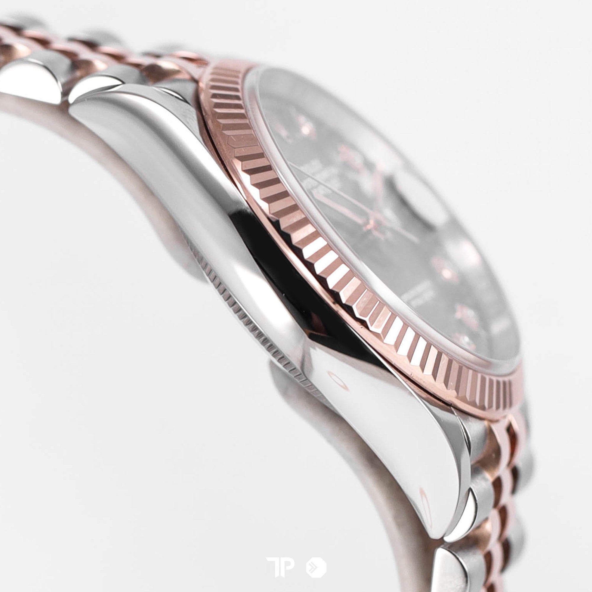 Datejust 36 Two Tone Fluted Grey Dial Diamond Index (2022)