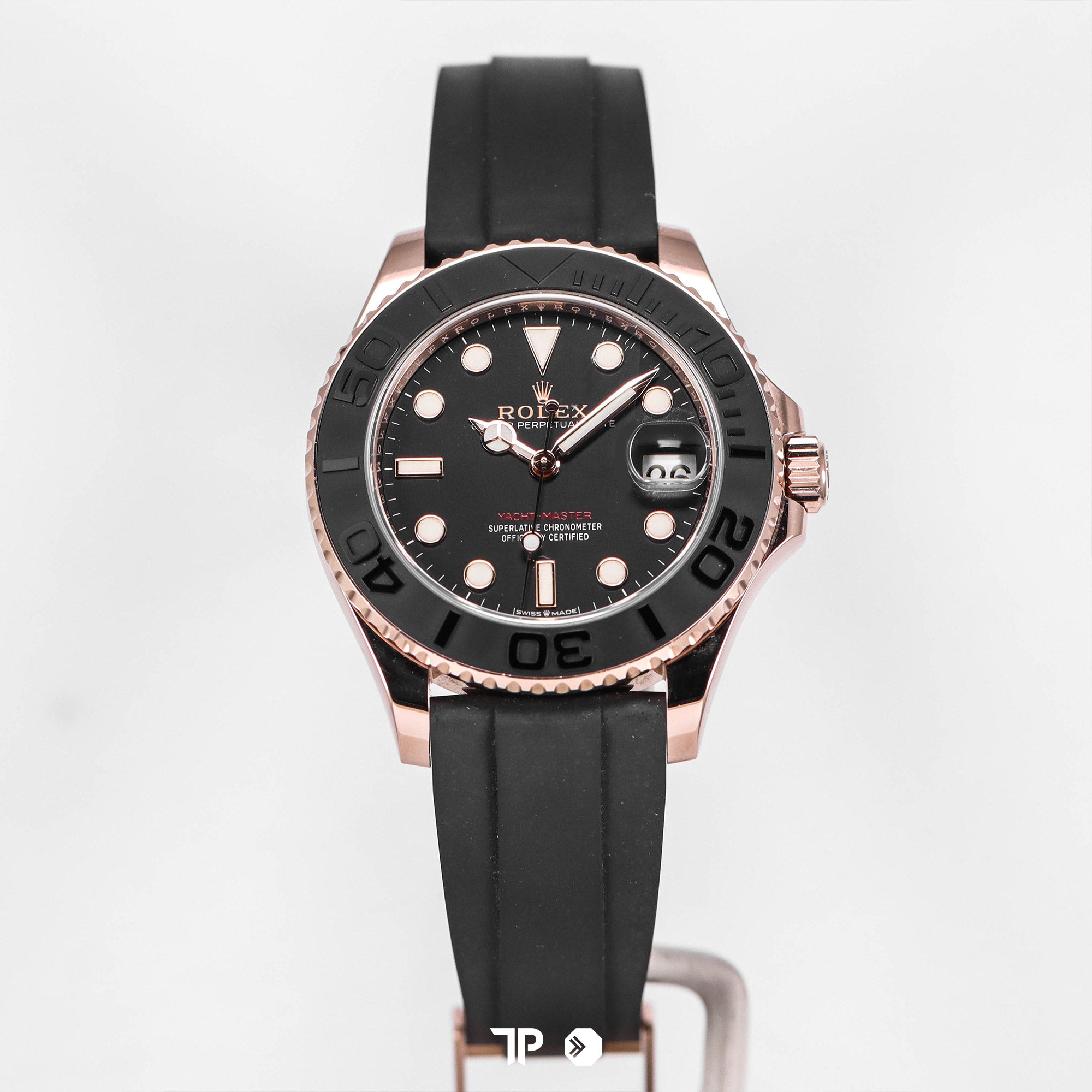 Yacht-Master Rose Gold Oysterflex 37mm (2020)