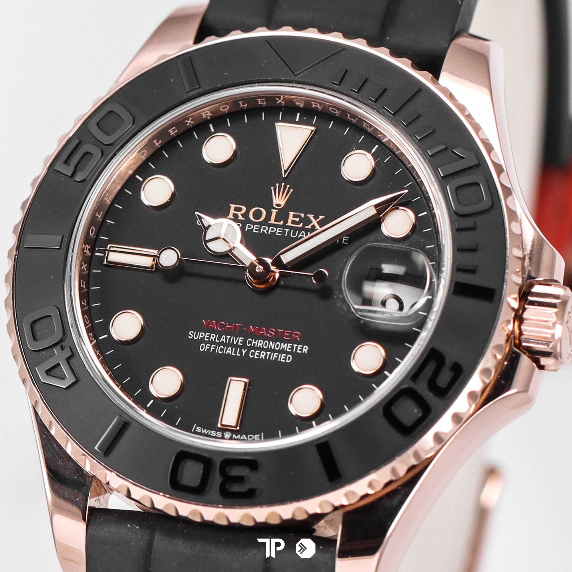 Yacht-Master Rose Gold Oysterflex 37mm (2020)