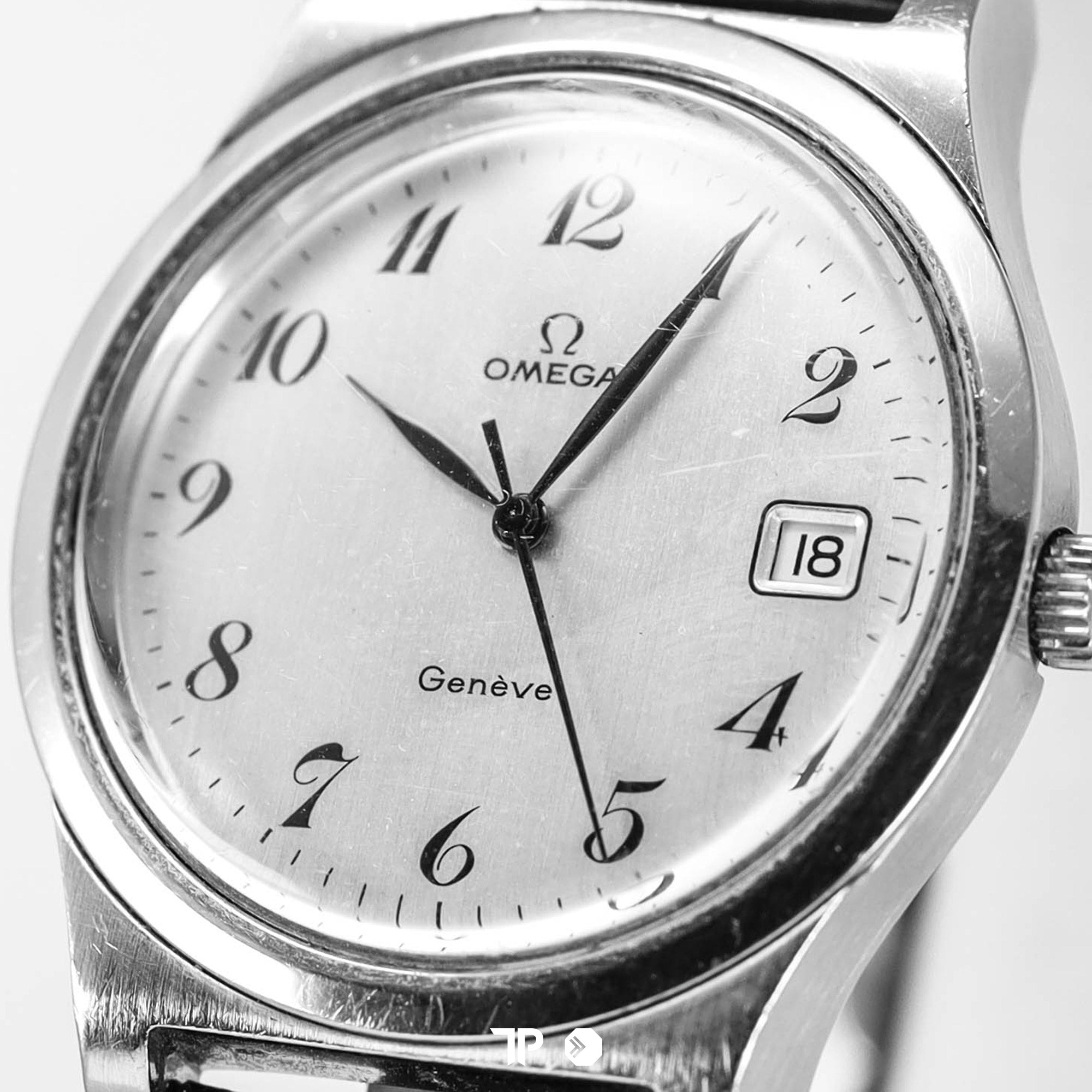 Geneve Vintage 36mm Silver Dial