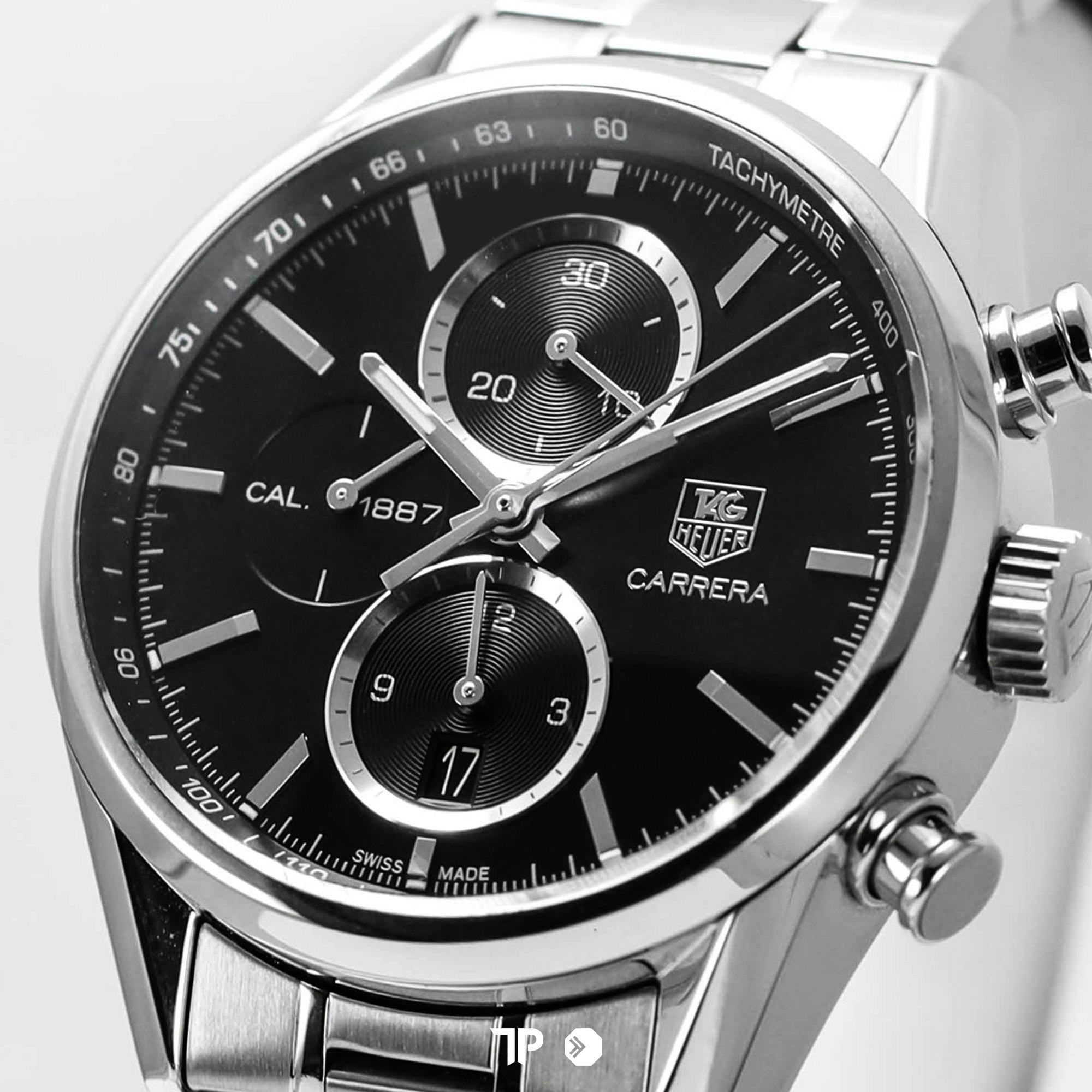 Carrera Cal 1887 Black Dial 41mm (2015)