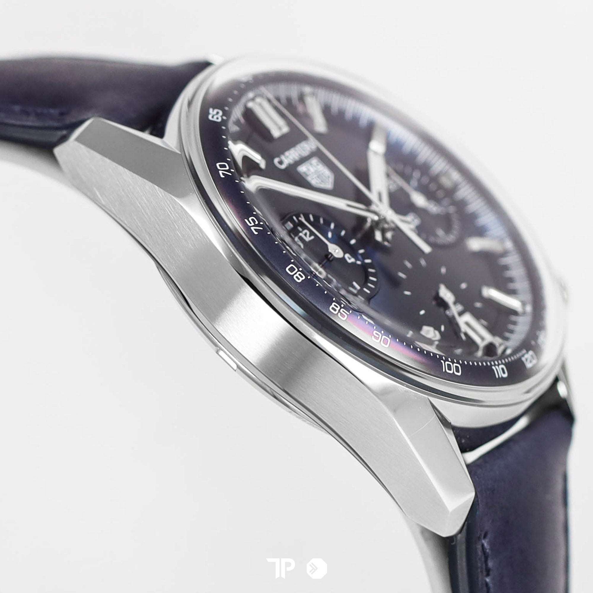 Carrera Chronograph Blue Dial TH-20 Glassbox 39mm NEW(2025)