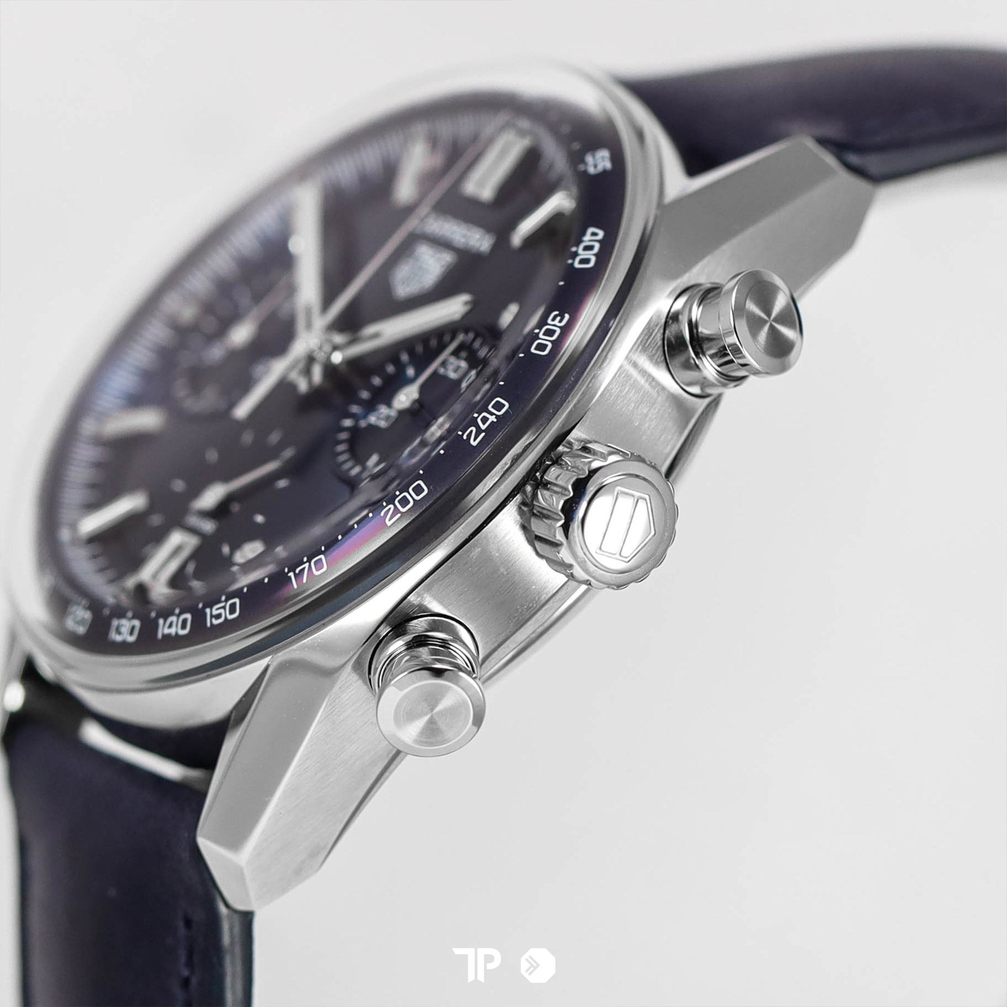 Carrera Chronograph Blue Dial TH-20 Glassbox 39mm NEW(2025)