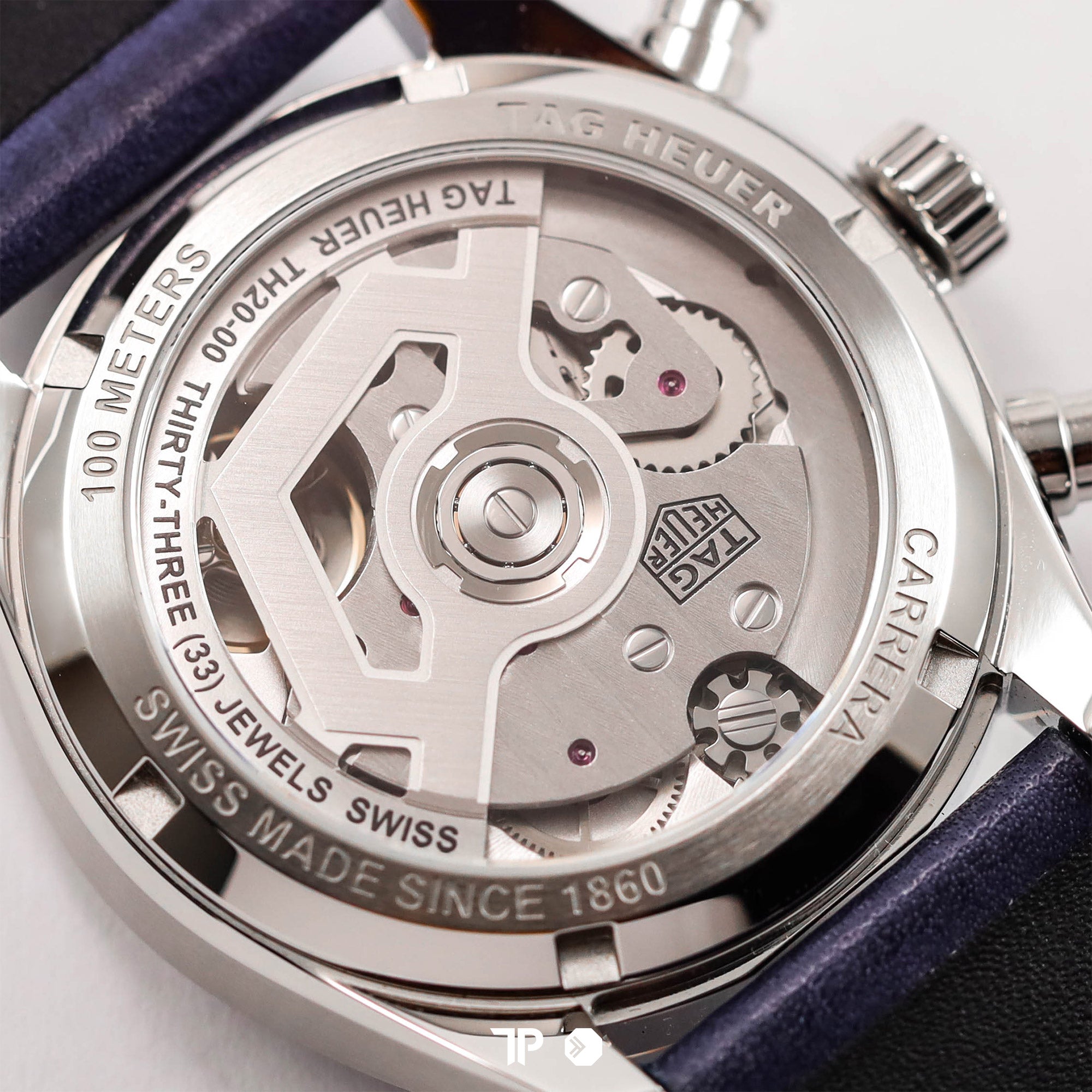Carrera Chronograph Blue Dial TH-20 Glassbox 39mm NEW(2025)