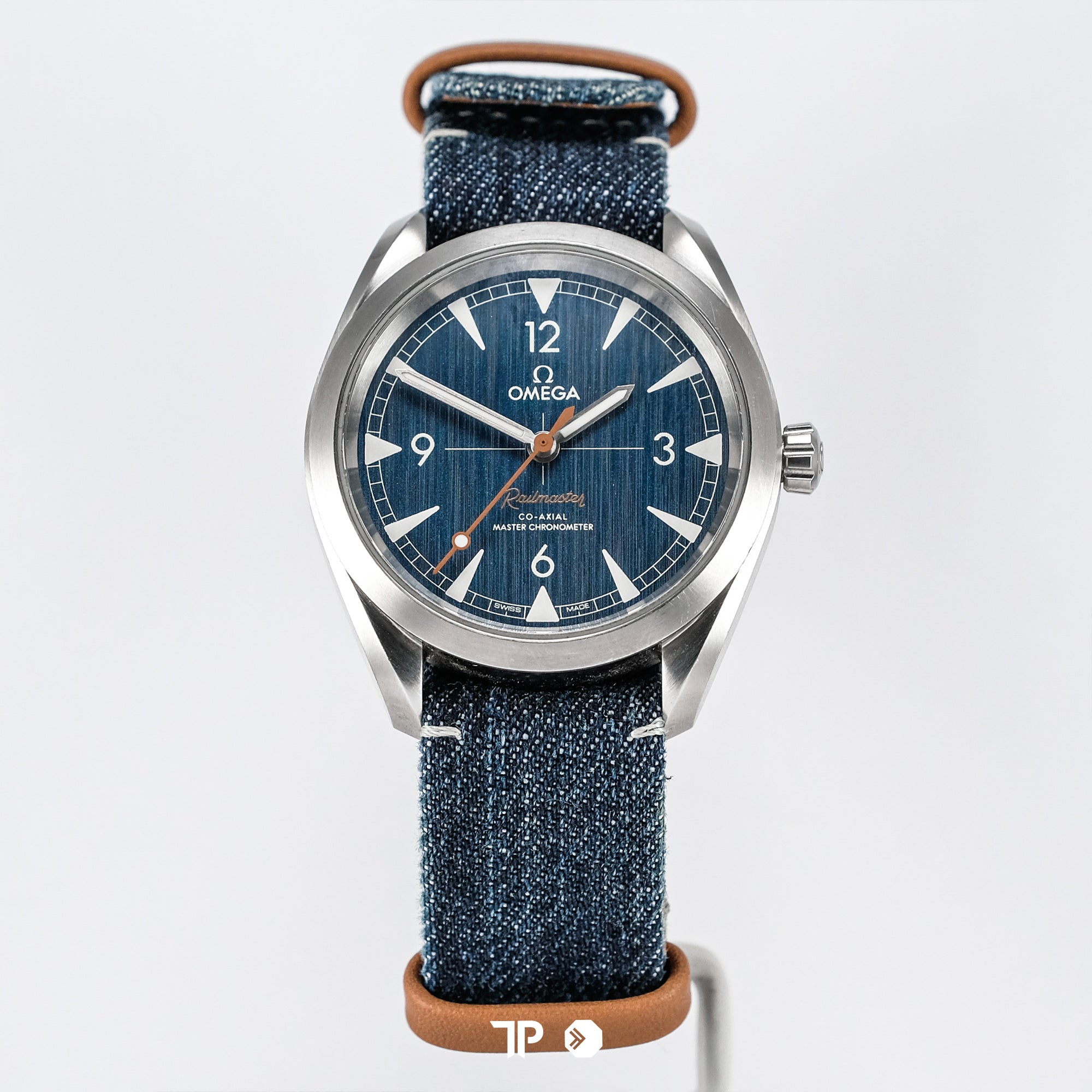 Seamaster Railmaster Blue Nato Strap 40mm (2024)