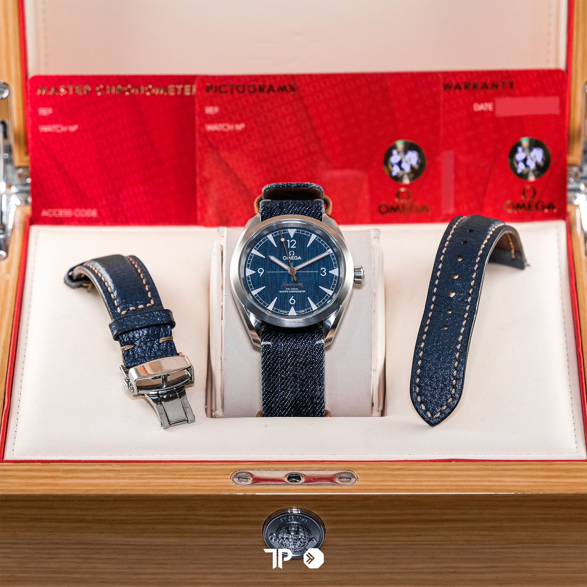Seamaster Railmaster Blue Nato Strap 40mm (2024)