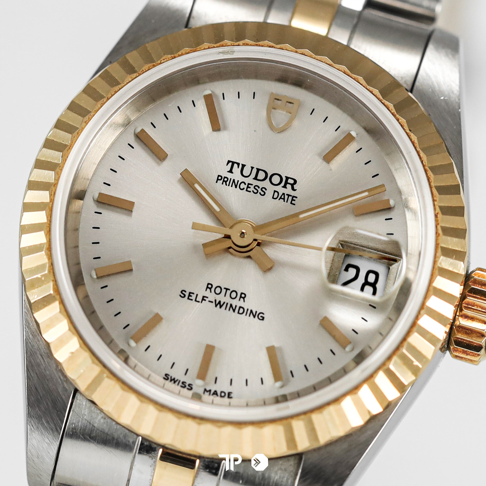 Princess Oysterdate Two Tone Yellow Gold 25mm (2007)