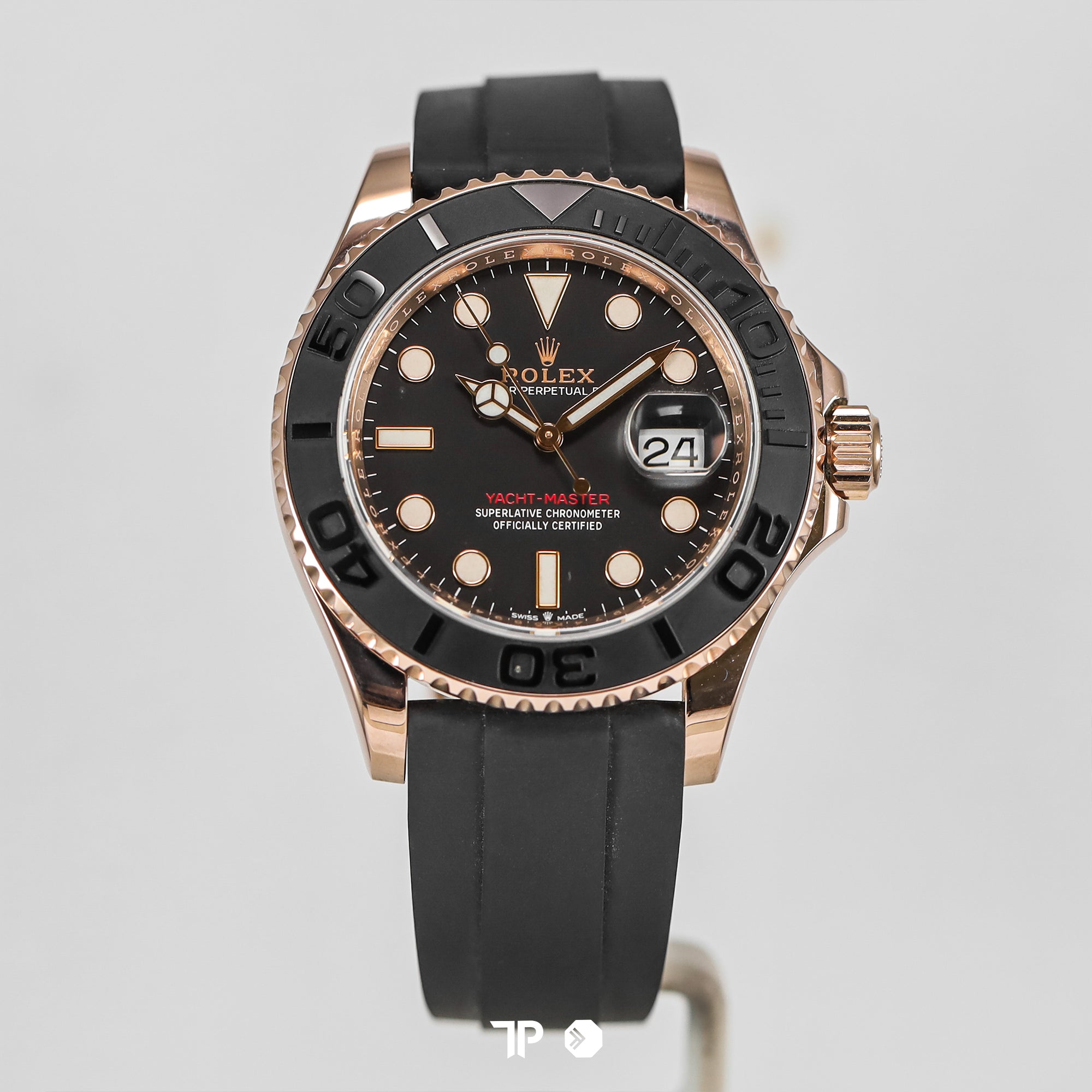 Yacht-Master Rose Gold Oysterflex 40mm (2020)