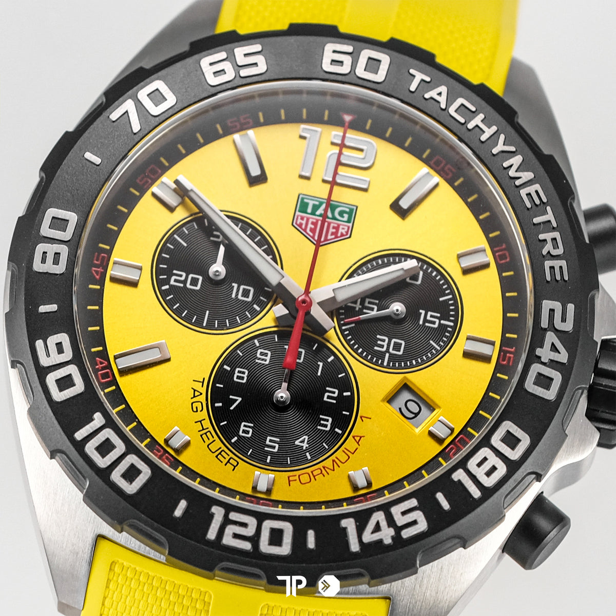 Formula 1 Chronograph Yellow Dial Rubber 43mm NEW(2026)
