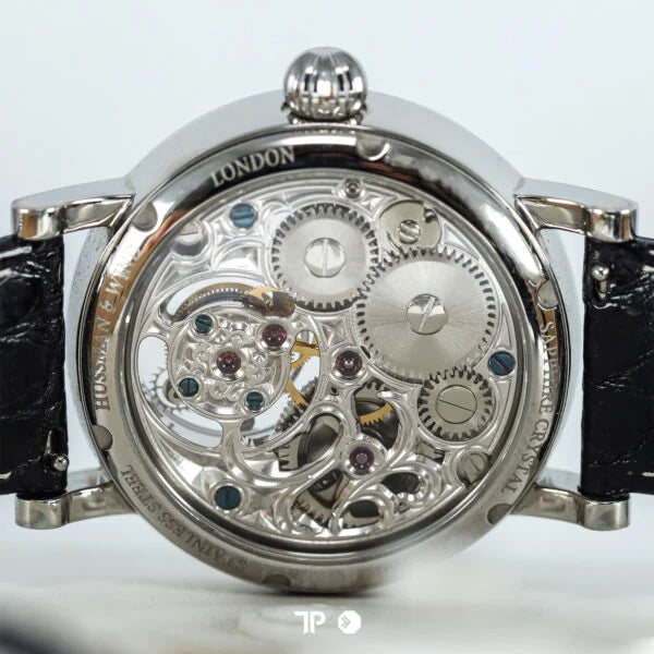 GMT Anatomic Tourbillon Skeleton Black Dial 42.5mm