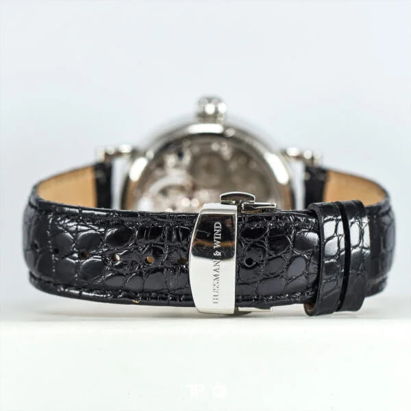 GMT Anatomic Tourbillon Skeleton Black Dial 42.5mm