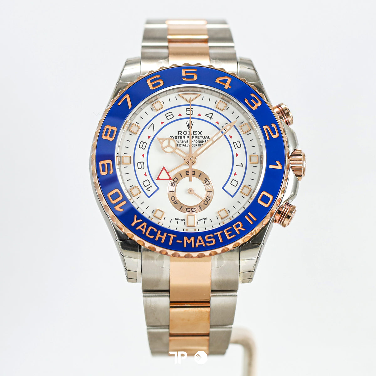 Yacht-Master II Two Tone Rose Gold White Dial 44mm UNWORN (2019)